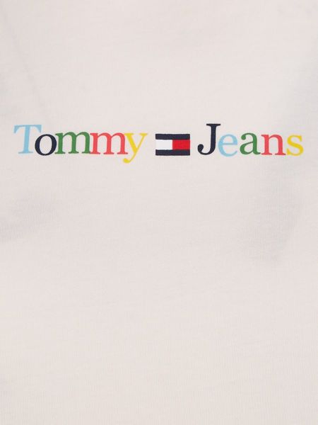 Tommy Jeans T-shirt mit Logo-Print - pink (TJ9)