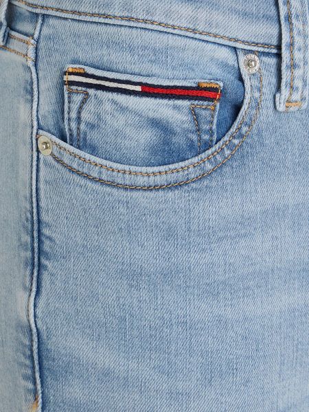 Tommy Jeans Nora Mid Rise Skinny Faded Jeans - blue (1AB)