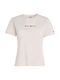 Tommy Jeans T-shirt with logo print - pink (TJ9)