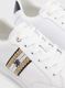 Tommy Hilfiger Court-Sneaker aus Leder mit Gurtband-Detail - weiß (YBS)