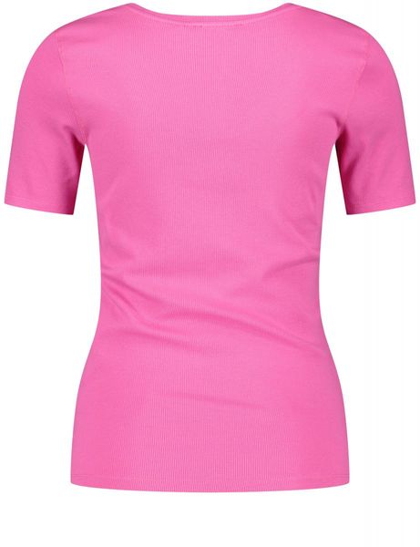 Gerry Weber Collection T-shirt en fine maille côtelée - rose (30902)