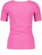 Gerry Weber Collection T-shirt en fine maille côtelée - rose (30902)