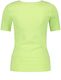 Gerry Weber Collection T-shirt en fine maille côtelée - vert (50937)