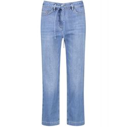 Gerry Weber Edition Jean avec ceinture à nouer - bleu (836003)
