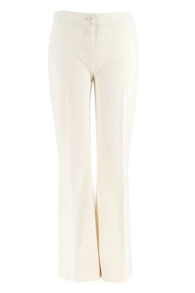Signe nature Plain dress pants - white (1)