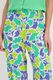 Signe nature Wide-leg printed trousers - green/blue (16)