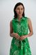 Signe nature Printed dress with tie belt - green (5)