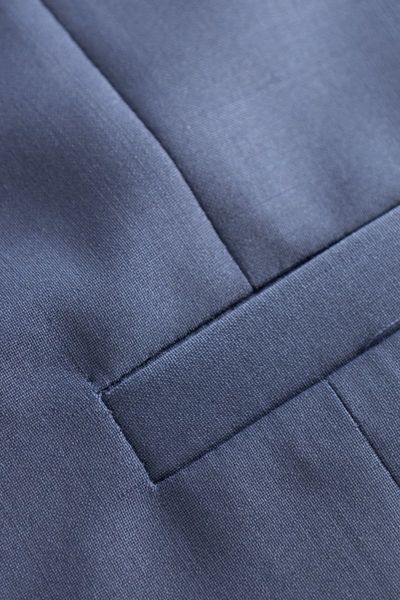 Strellson Vest plain - blue (410)