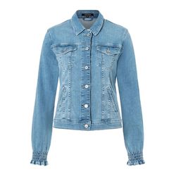 More & More Denim jacket with smock detail    - blue (0961)