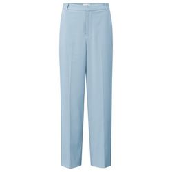 Yaya Pants with medium high waistband - blue (54009)