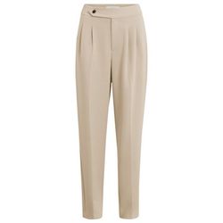 Yaya Pants with high waistband and side pockets - beige (51306)