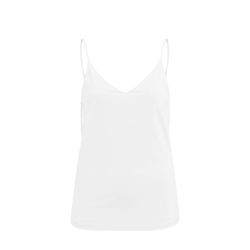 Yaya Jersey cami top - white (10601)