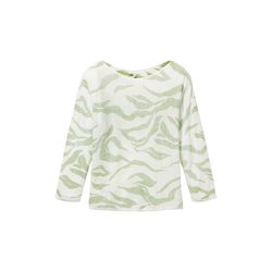 Tom Tailor Patterned knit sweater - green (31127)