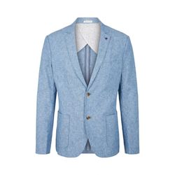 Tom Tailor Linen blazer - blue (26507)