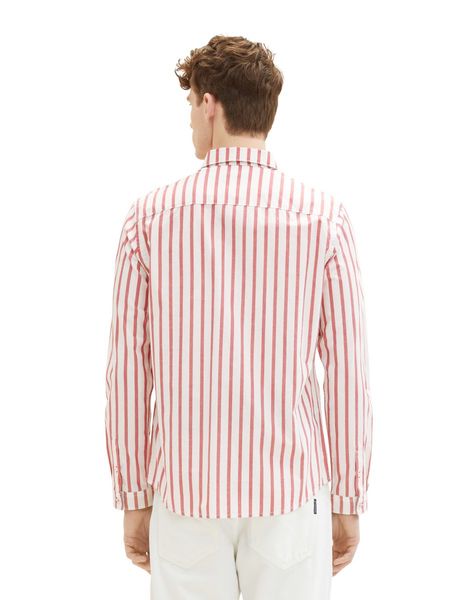 Tom Tailor Chemise à rayures - rouge (31787)