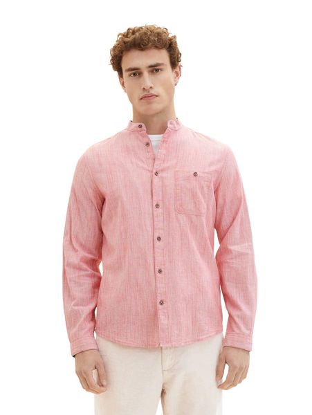 Tom Tailor Fitted structured shirt - pink (31774)