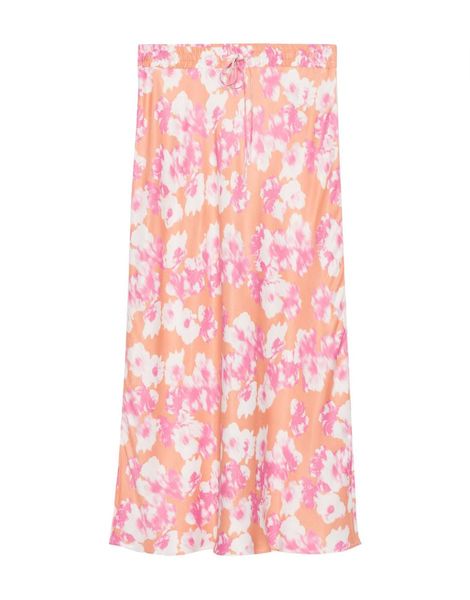 someday Midi skirt - Oflow - pink/orange (40013)