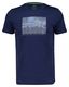 New Zealand Auckland Baumwoll-T-Shirt mit Skyline-Print - blau (1656)