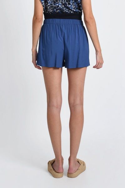 Molly Bracken Shorts mit hoher Taille - blau (DENIM BLUE)