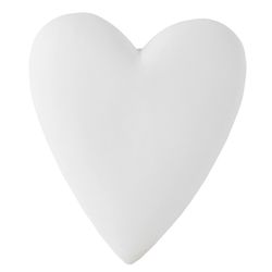Räder Coeur en porcelaine (8.5x8.5) - blanc (NC)