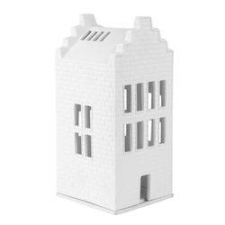 Räder Maison lumineuse - Grande maison en briques (9x9,5x21cm) - blanc (0)