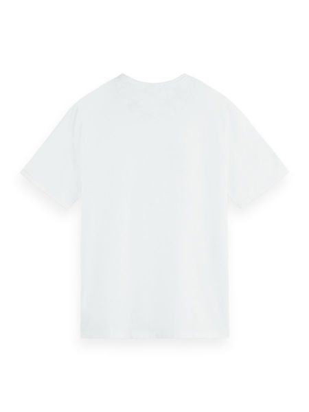 Scotch & Soda T-shirt avec poche poitrine - blanc (6)