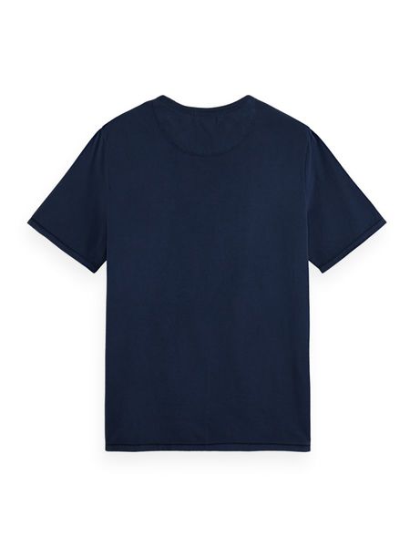 Scotch & Soda T-shirt avec poche poitrine - bleu (4)