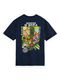 Scotch & Soda Relaxed fit t-shirt with artwork - blue (4)