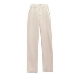 Yerse Tencel trousers - beige (4)