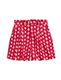 Yerse Shorts with geometric print - red (175)