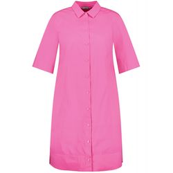 Samoon Slightly flared blouse dress - pink (03360)