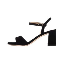 Unisa Sandals with square toes - black (BLACK)