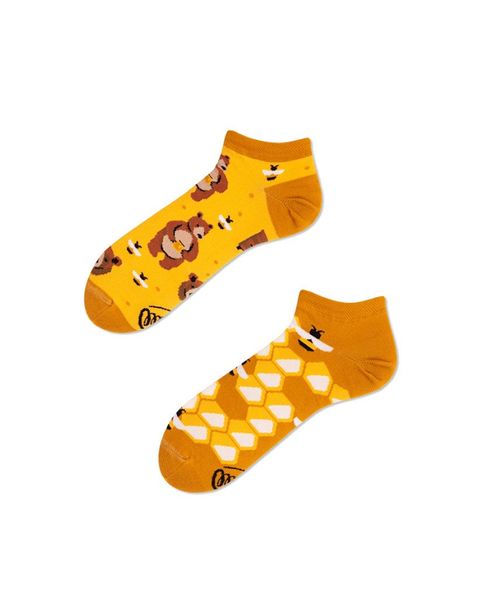 Many Mornings Socks HONEY BEAR - yellow/brown (00)