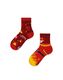 Many Mornings Chaussettes - The Fireman - rouge (00)