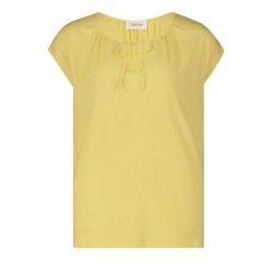 Cartoon T-shirt façon blouse - jaune (3302)