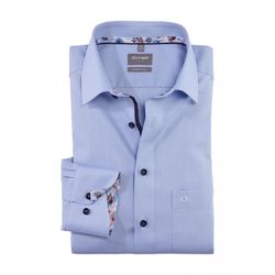 Olymp Comfort Fit : Business shirt - blue (11)