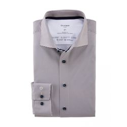 Olymp Luxor 24/Seven modern fit business shirt  - beige (22)