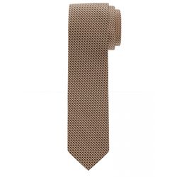 Olymp Cravate Medium 6,5 cm - brun (23)
