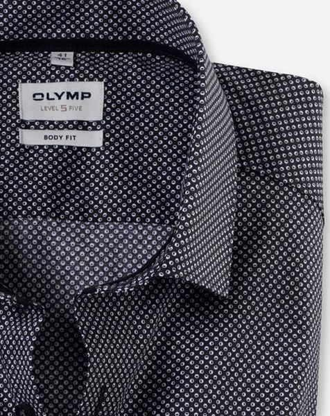 Olymp  Level Five Body Fit Businesshemd - schwarz (68)