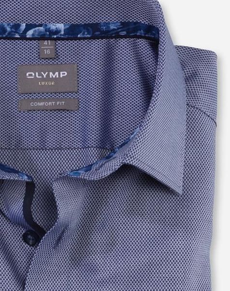 Olymp Comfort Fit : Chemise business - bleu (18)