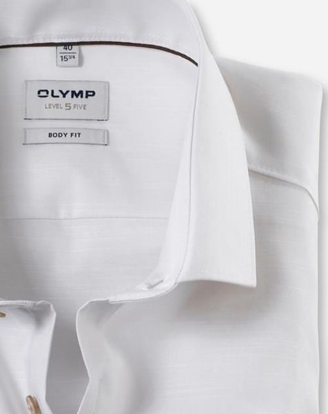 Olymp Business shirt Level Five Body Fit - white (20)