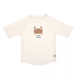 Lässig UV Shirt Kinder Kurzarm - Krabe - beige (Ecru)