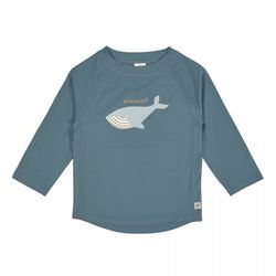 Lässig T-shirt UV enfants manches longues - baleine - bleu (Bleu)