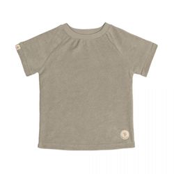Lässig T-shirt en tissu éponge - vert (Olive)
