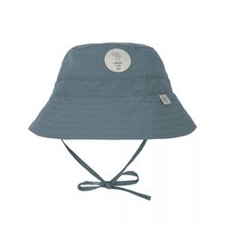 Lässig Chapeau de pêcheur enfants (protection UV) - bleu (Bleu)