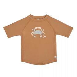 Lässig UV Shirt Kinder Kurzarm - Krabe - braun (Caramel )