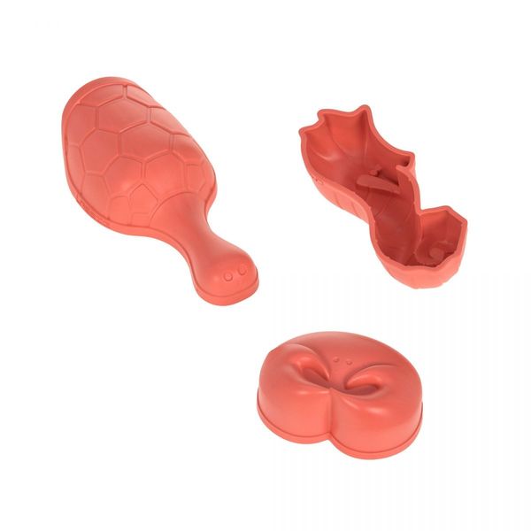 Lässig Set de 5 jouets de sable - Water Friends - orange (Rose)