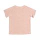 Lässig Frottee T-Shirt - pink (Rose)