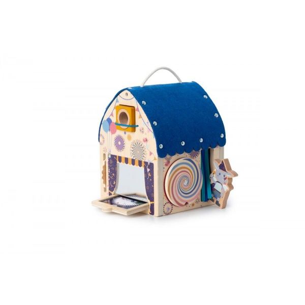 Lilliputiens Illustionist's discovery house - blue (00)