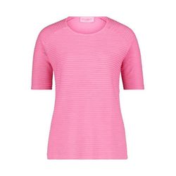 So Cosy T-shirt with ribbed structure - pink (4258)